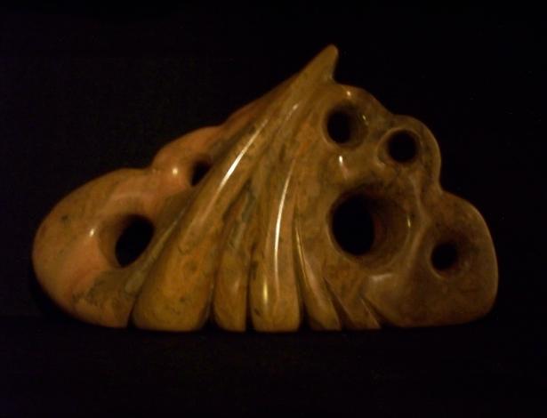 abstract stone sculpture
