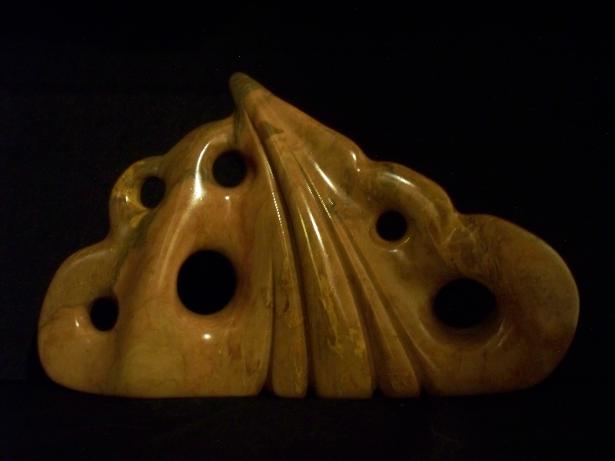abstract stone sculpture
