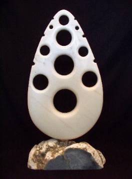 Marble Sculpture- 'The Ice Queen's Tear' - Sold to a Private Collection